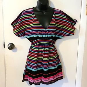 Colorful Swim Cover Up